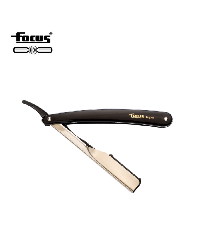RASOIO MEZZA LAMA INOX FOCUS NERO BINARIO IN PLAS