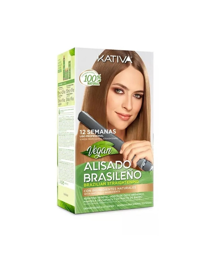 KATIVA KIT VEGAN LISCIATURA BRASILIANA 100% NATUR