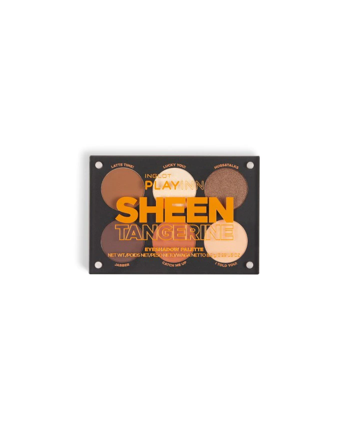 PLAYINN SHEEN TANGERINE EYE SHADOW PALETTE