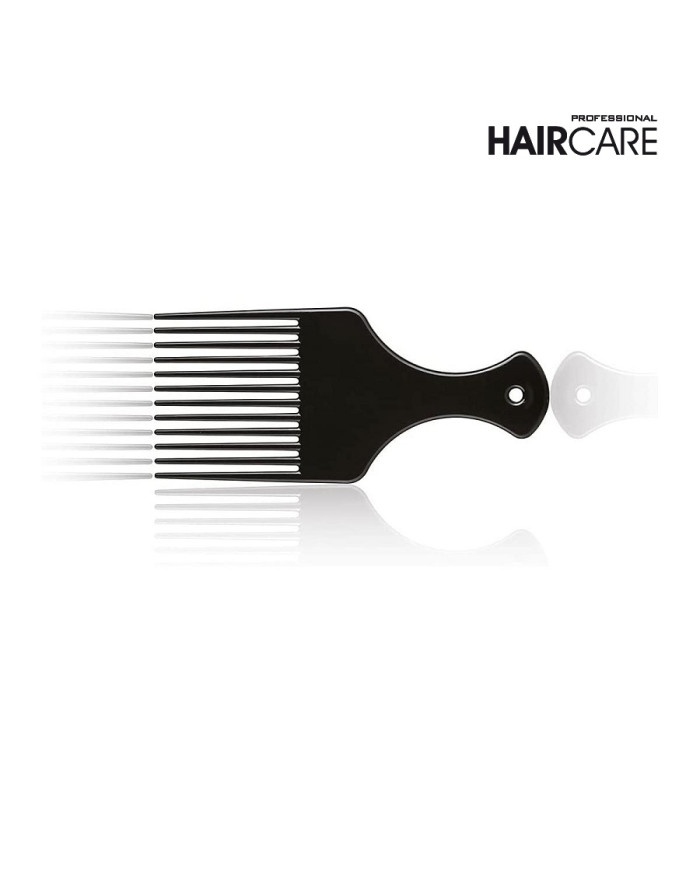 PETTINE DENTI LARGHI A FORCHETTA NERO