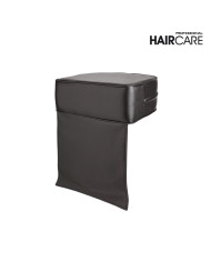 POUF PER BAMBINI cuscino di rialzo rivestito in sky ecopelle nero