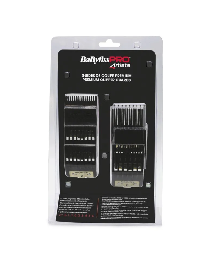 BABYLISS PRO SET RIALZI 4ARTISTS NERI - MIS.0,5 -6