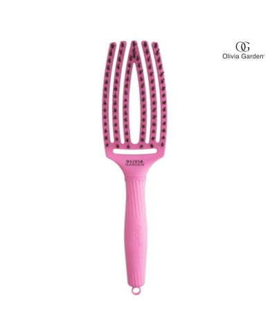 OLIVIA GARDEN SPAZZOLA FINGER BUBBLE PINK