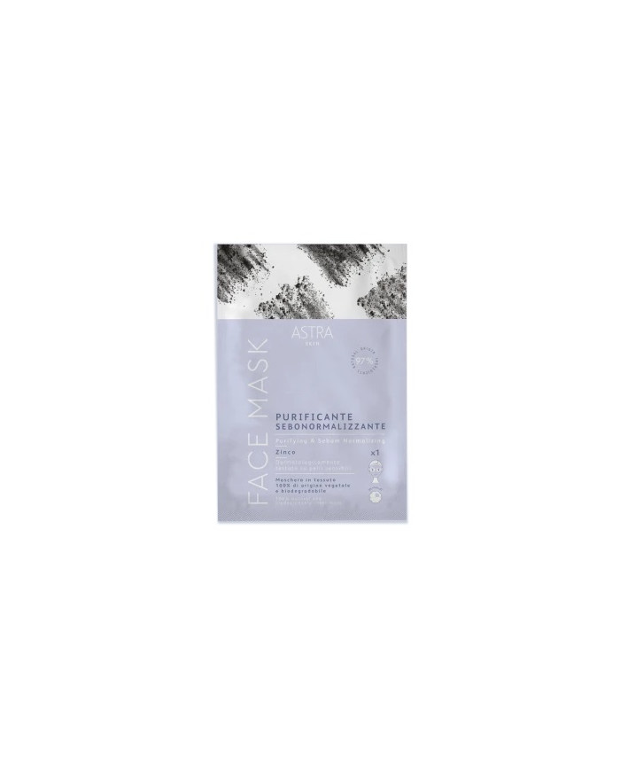ASTRA MASCHERA VISO PURIFIC.SEBONORM. ZINCO 12 ML