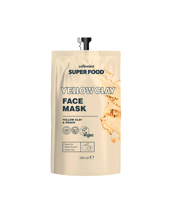 CAFE MIMI - MASCHERA VISO - ARGILLA GIALLA 100ML