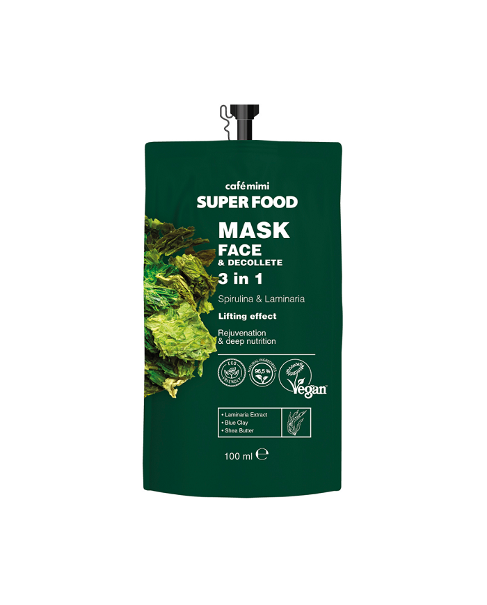 CAFE MIMI -MASCHERA VISO E DECOLLETÉ 3 IN 1 100ML
