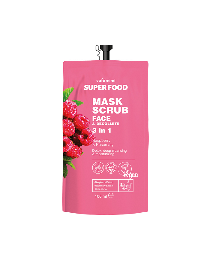 CAFE MIMI - MASCHERA SCRUB VISO E DECOLLETÉ 100ML