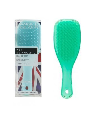 TT THE WET DETANGLER MINI : GREEN LIZARD