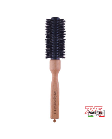 SPAZZOLA LEGNO E ALLUMINIO CINGHIALE RINF. 46MM