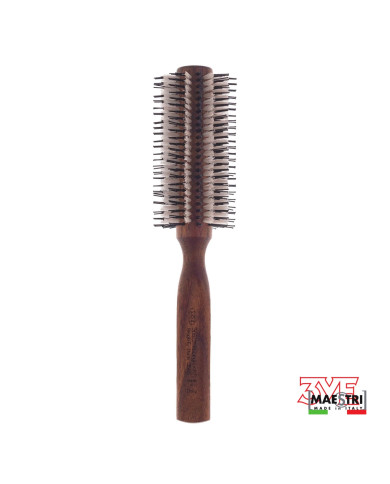SPAZZOLA PRESTIGE NOCE CINGH. E NYLON 22MM