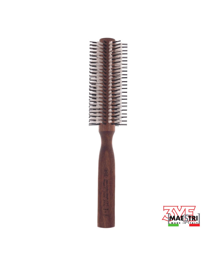 SPAZZOLA PRESTIGE NOCE CINGH. E NYLON 33MM