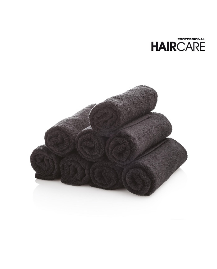 ASCIUGAMANO BARBER 30X45CM BLACK 100% COTONE
