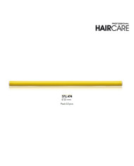 BIGODINI FLESSIBILI Ø 10 MM GIALLO LUNGHEZZA 240 MM 10PZ