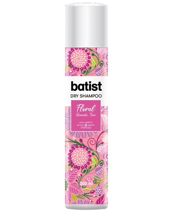 BATIST DRY SHAMPOO FLORAL 200ML
