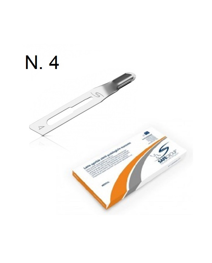 SAFE LAMA SGORBIA MEDICALE  N.4 ( CNF ARANCIO )