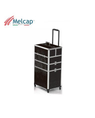 TROLLEY MOOVING NERO GRANDE 4 RUOTE - MELCAP