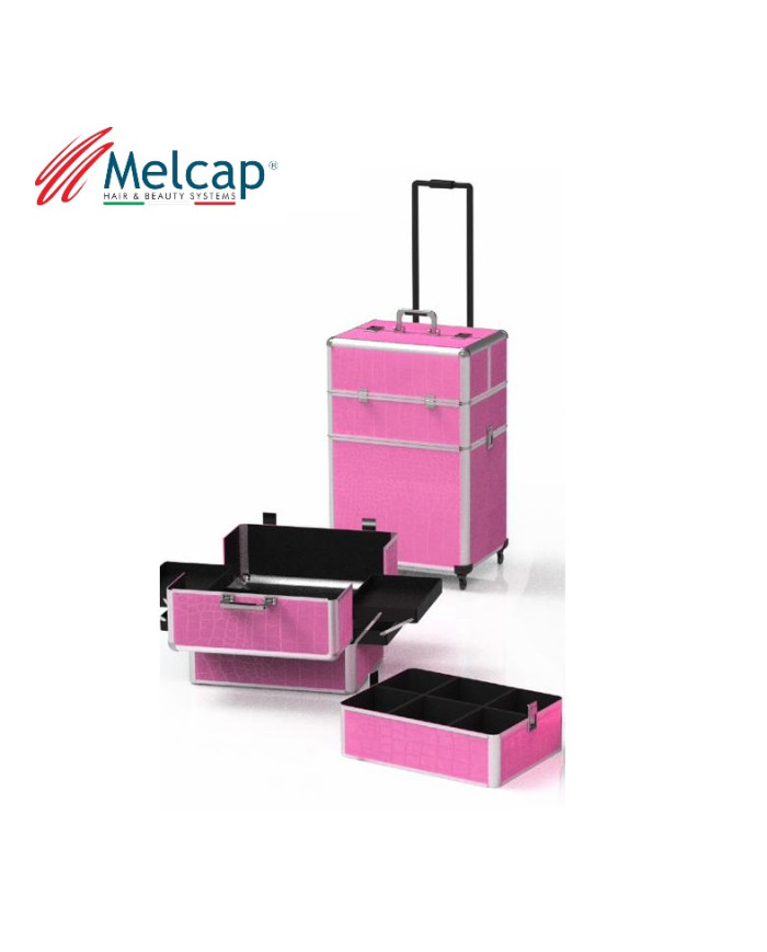 TROLLEY MOOVING ROSA GRANDE 4 RUOTE - MELCAP