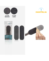 RICAMBI ADESIVI PER RASPA ERGO INOX  CM 13.7X4.5 5 RICAMBI GRIP 100 5 RICAMBI GRIP 180