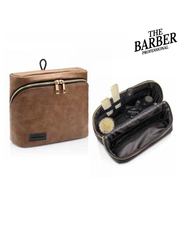 BORSA STAND-UP BEAUTY BROWN 23X8X19,5 CM