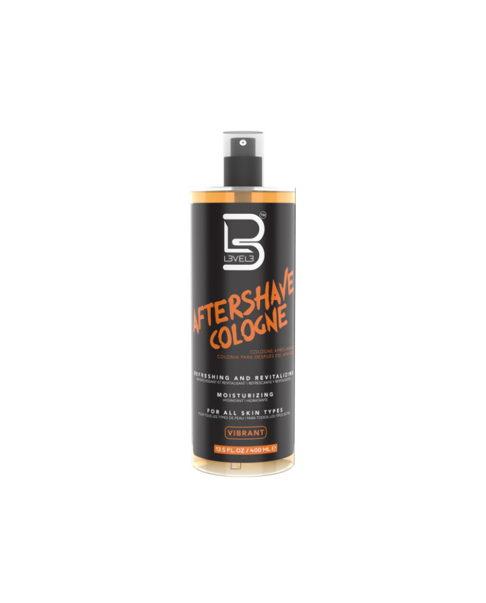 L3VEL3 AFTERSHAVE SPRAY VIBRANT 400ML COLOGNE