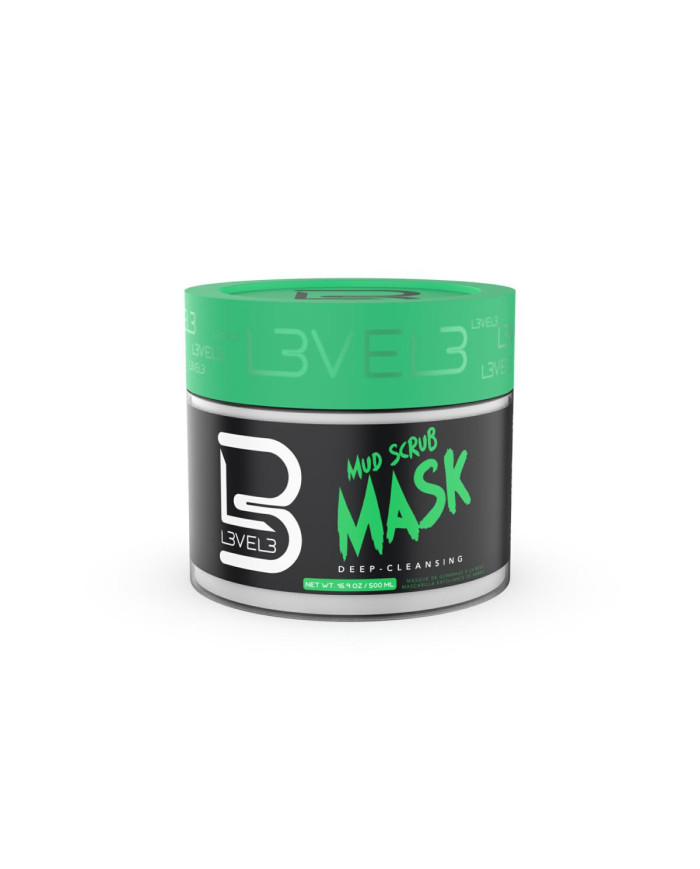 L3VEL3 MUD SCRUB MASK 500ML