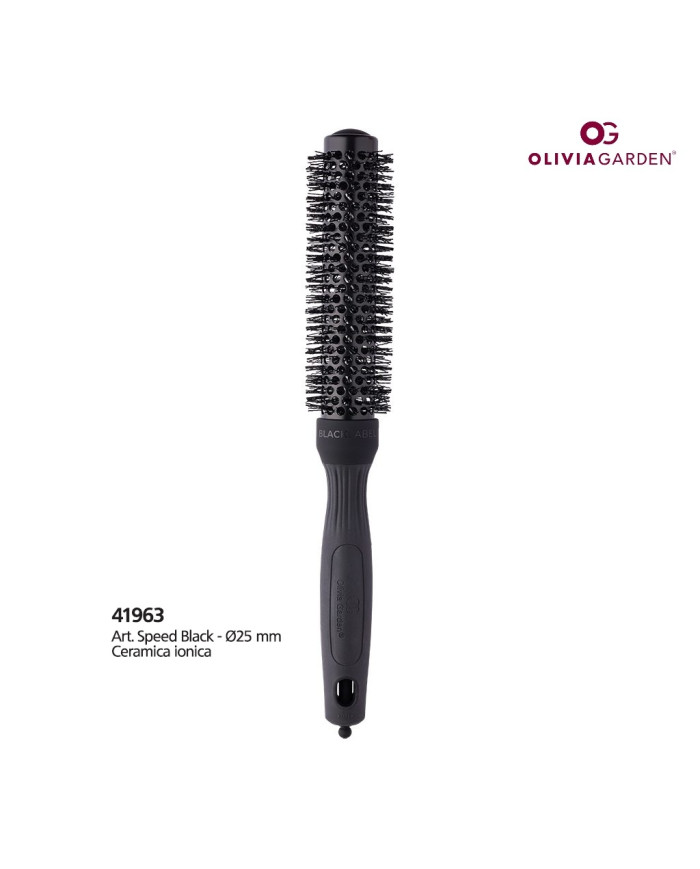 OLIVIA GARDEN BLOWOUT SPEED XL BLACK LABEL - 25MM
