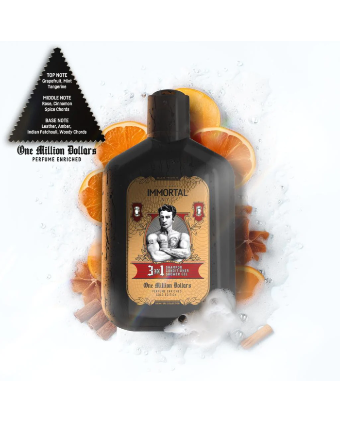 IMMORTAL SHAMPO ONE A MILLION 3 IN1 500ML