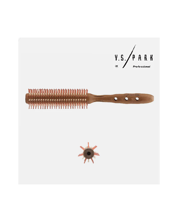 Y.S. PARK - SPAZZOLA LEGNO BETULLA LUCIDANTE 34MM