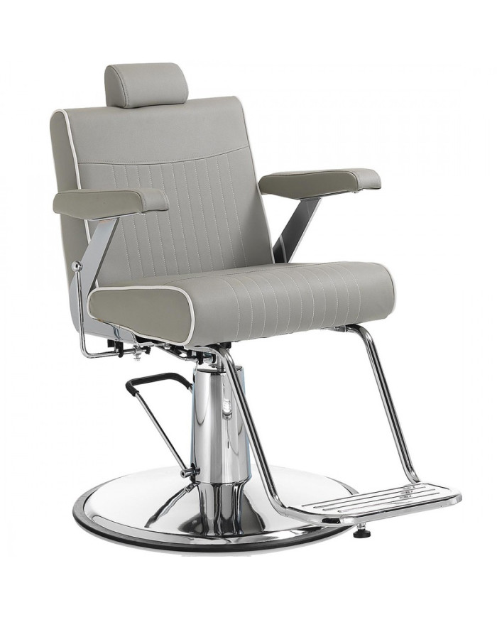 POLTRONA BARBIERE MAIORCA GREY CON POMPA