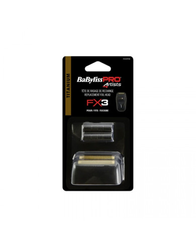 BABYLISS TESTINA RICAMBIO SHAVER X3 BLACK