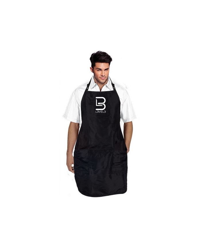 L3VEL3 GREMBIULE APRON BLACK
