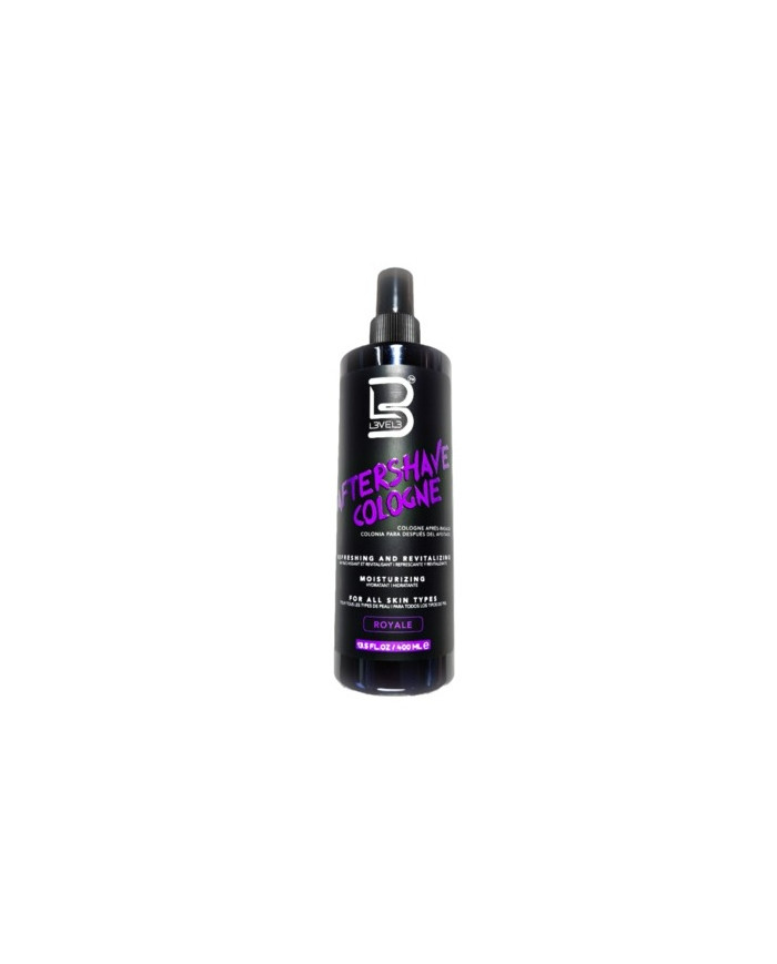L3VEL3 AFTERSHAVE SPRAY ROYALE 400ML COLOGNE