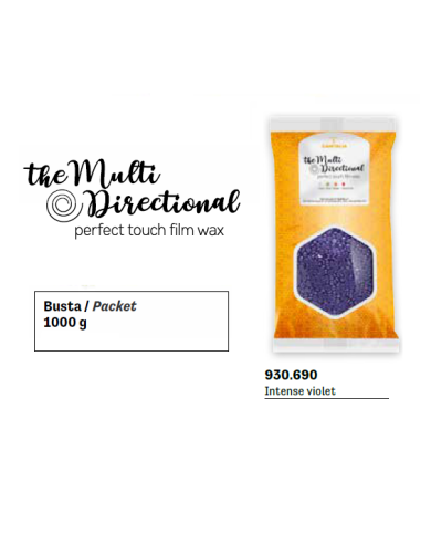 MULTIDIREZI TROPICAL FILM WAX INTENSE VIOLET 1000G