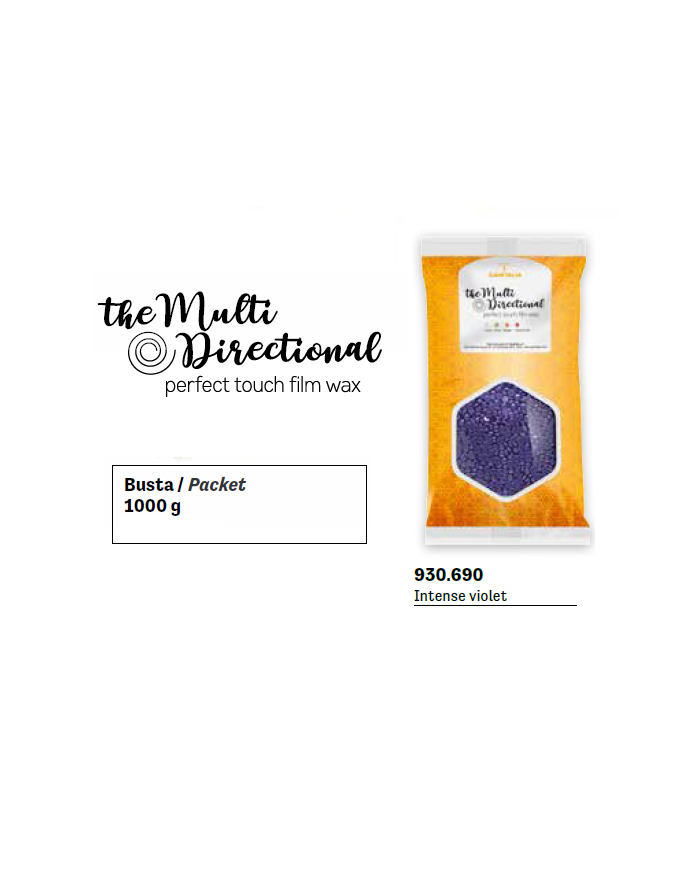 MULTIDIREZI TROPICAL FILM WAX INTENSE VIOLET 1000G