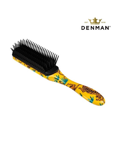 DENMAN SPAZZOLA D3 7 FILE TIGER PRINT