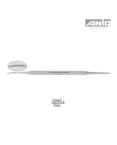 MICROLIMA DOPPIA ACCIAIO INOX