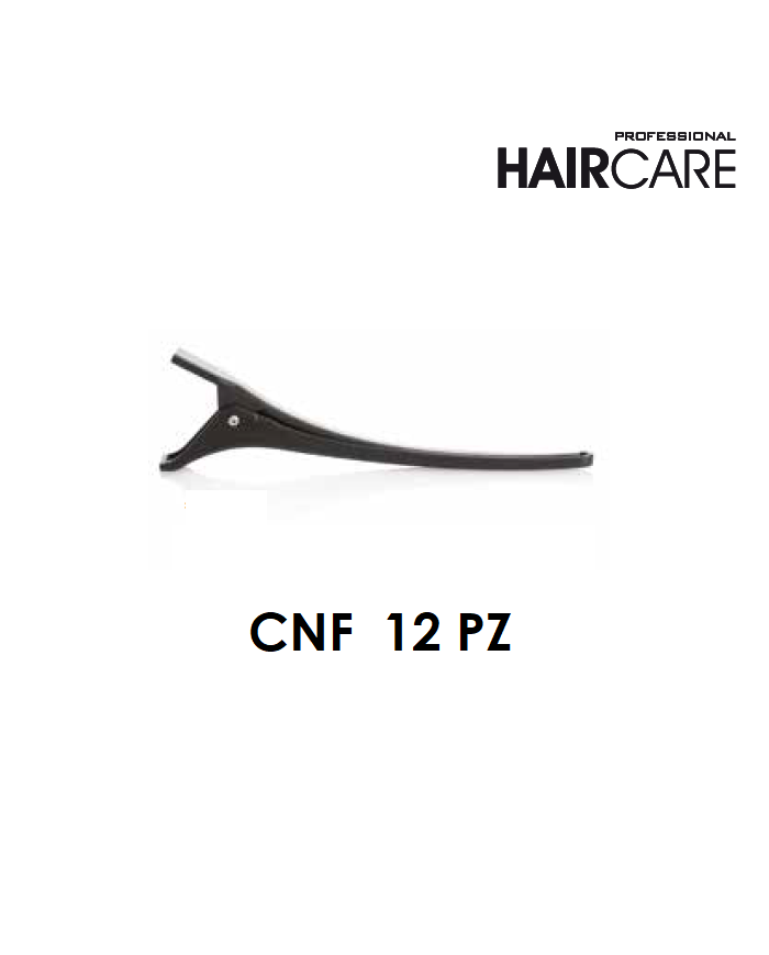 PINZONI MAXI CLIP PLASTICA NERO CM.11,50  12 PZ