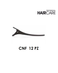 PINZONI MAXI CLIP PLASTICA NERO cm.11,50  12 PZ - XANITALIA