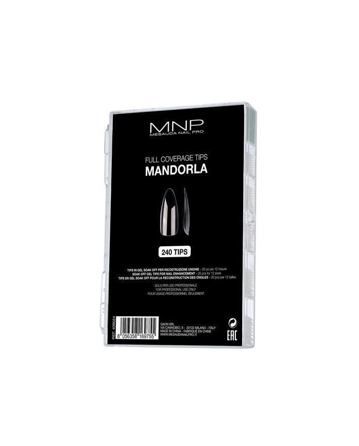 MNP FULL COVERAGE TIPS MANDORLA 240 PCS