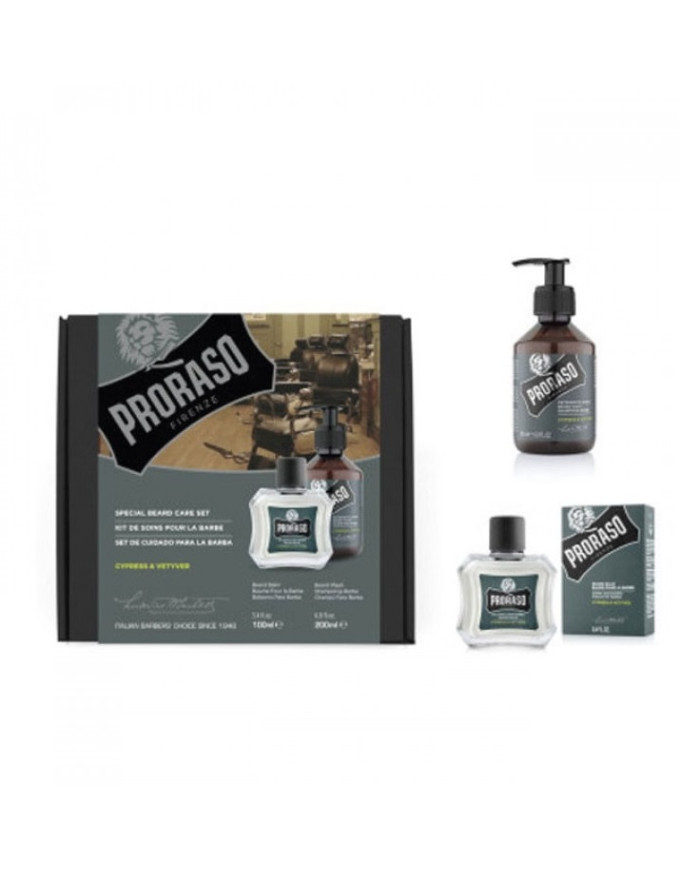 PRORASO KIT DUO PACK B+S CYPRESS & VETYVER