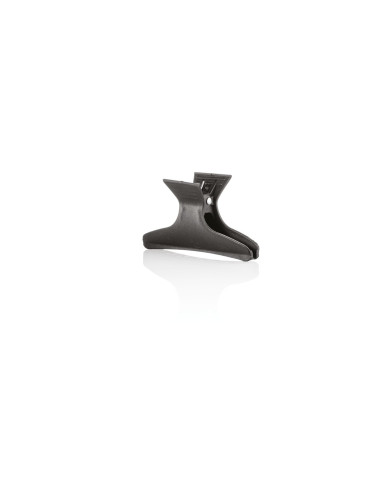 CLIPS FERMA CIOCCHE IN PLASTICA NERO - XANITALIA
