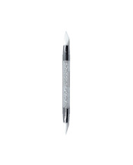 PENNELLO  SILICONE DOPPIA PUNTA 4D- CLARISSA NAILS