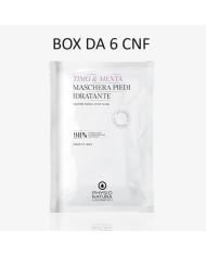 PN KIT MASCHERA PIEDI TIMO E MENTA IDRATANTE 6 COPPIE (CALZINI)