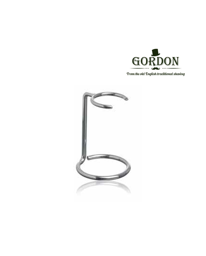 SUPPORTO PER PENNELLO DA BARBA METALLO - GORDON