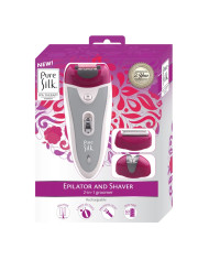 PURE SILK-7001 2-IN-1 EPILATORE RASOIO DONNA