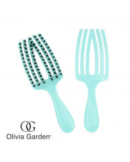 OLIVIA GARDEN FINGER BRUSH CARE KIDS VERDE MENTA