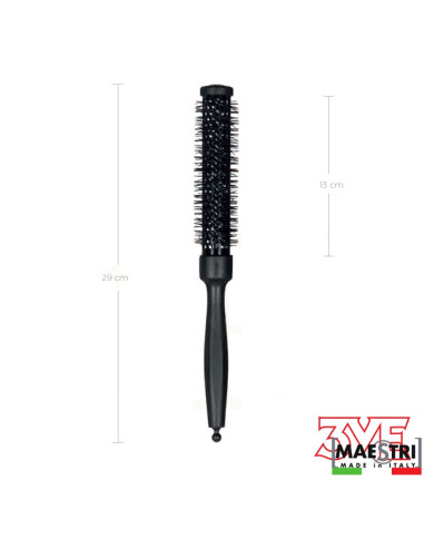SPAZZOLA TERMICA CARBON DIAM.23MM - MAESTRI
