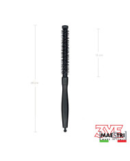 SPAZZOLA TERMICA CARBON DIAM. 13 MM CON TIRACIOCCHE - MAESTRI