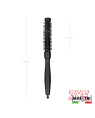 SPAZZOLA TERMICA CARBON DIAM. 23MM CON TIRACIOCCHE - MAESTRI