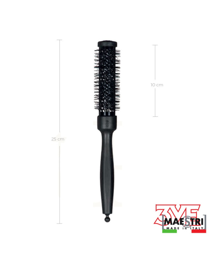 SPAZZOLA TERMICA CARBON DIAM. 32MM - MAESTRI